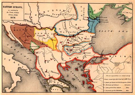 Map of the Balkan Peninsula