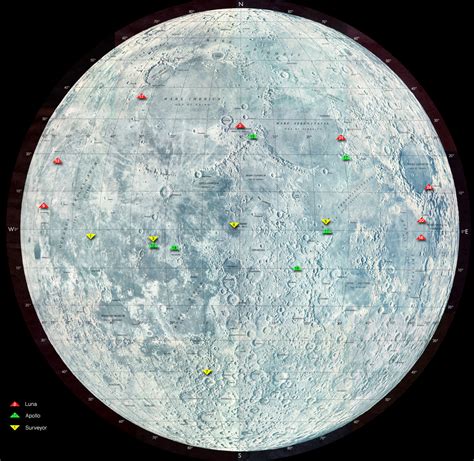 History of MAP Circle Of The Moon Map