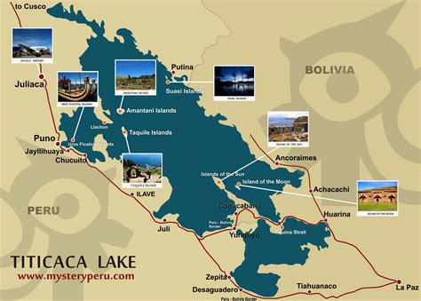 MAP Lake Titicaca On A Map