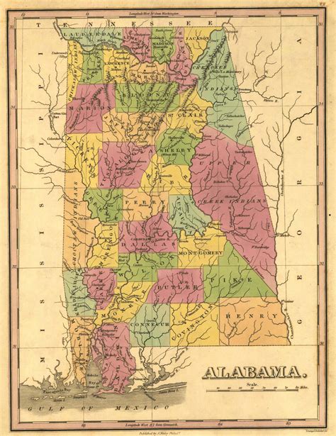 Map of Alabama Counties