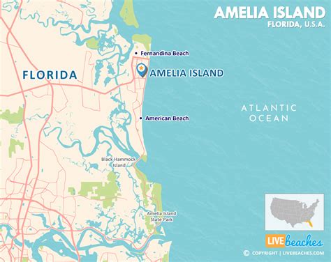 Amelia Island Map