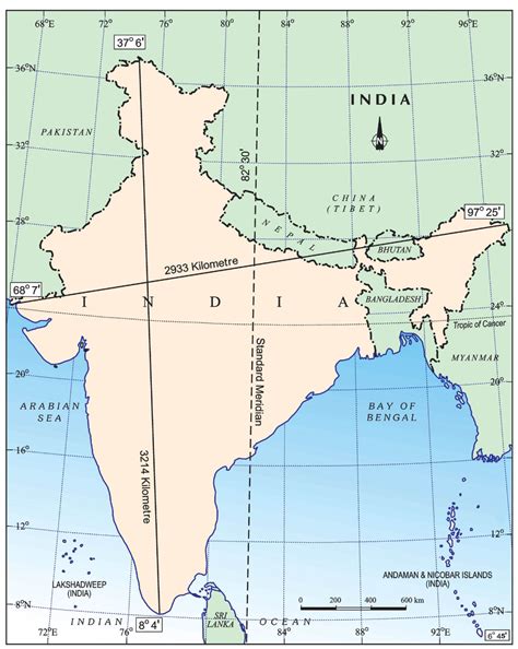 Map Of Latitude And Longitude