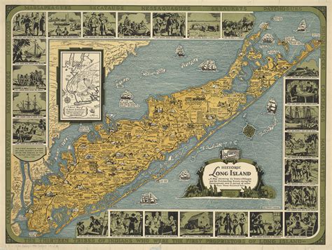 Map of Long Island Counties