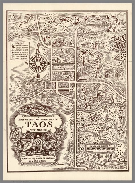 Map Of Taos New Mexico