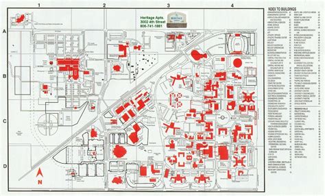Map Of Texas Tech Campus