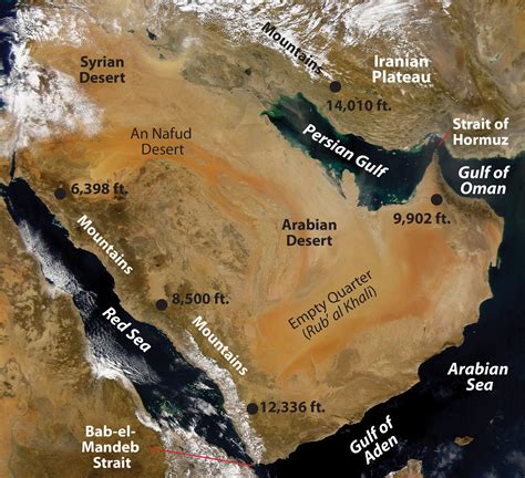 An image related to the history of MAP Map Of The Arabian Peninsula