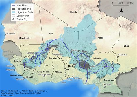 Map Of The Niger River