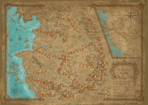 Map of the Witcher World