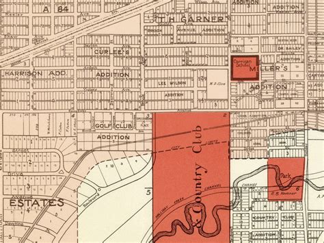 History of MAP Map To Wichita Falls Tx