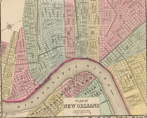 Map of New Orleans