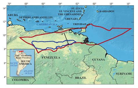 MAP of Orinoco River
