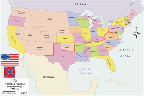 MAP Pictures Of The United States Of America Map