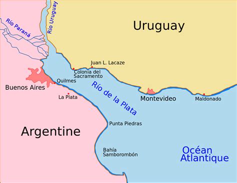 Rio De La Plata Map