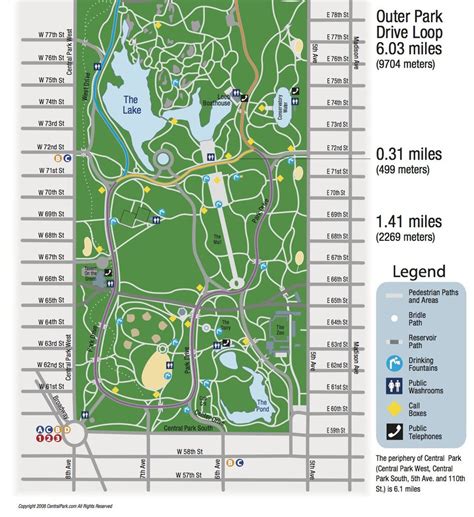 Central Park Map