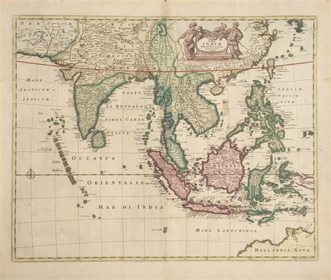 South and East Asia Map