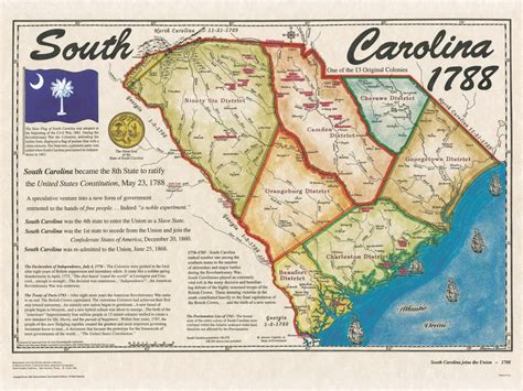 Map of South Carolina