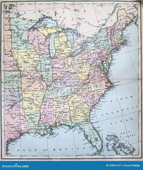 US Map Eastern States