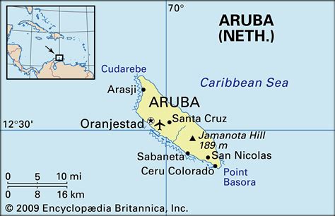 History of MAP Where Is Aruba On A Map