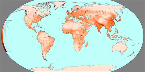 History of MAP World Map By Population Density