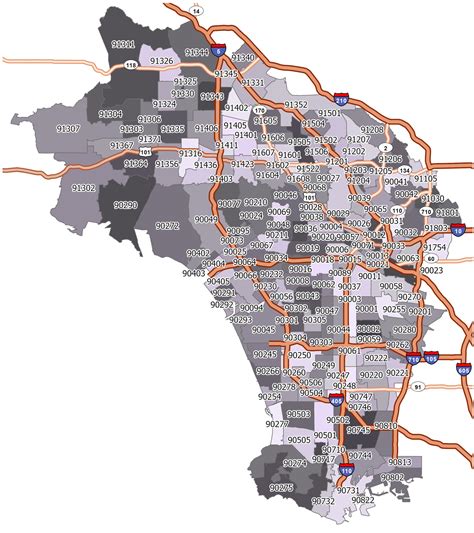 Map of Los Angeles