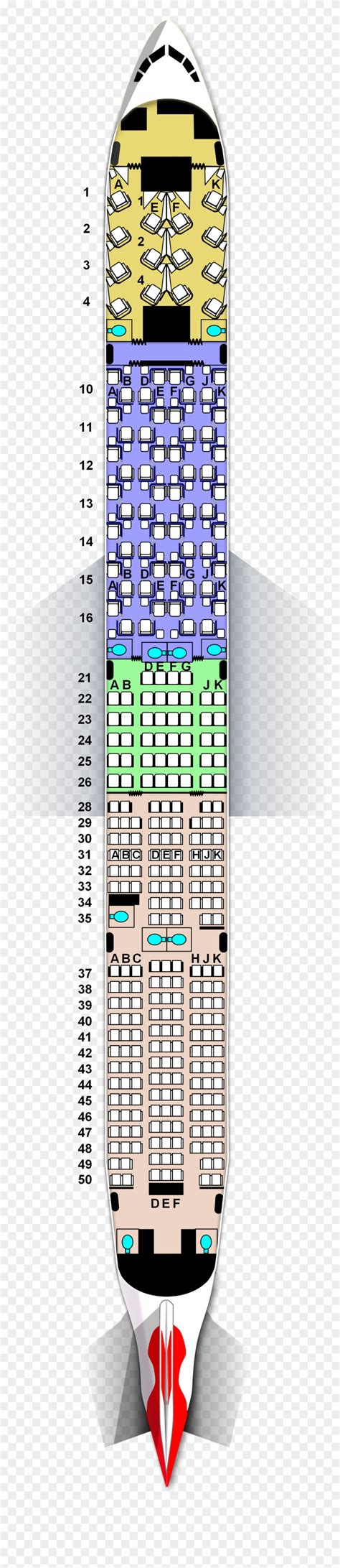 Boeing 777 200er Seat Map