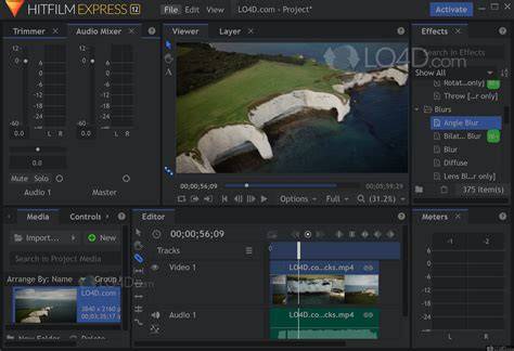 HitFilm Express Video Editing Software