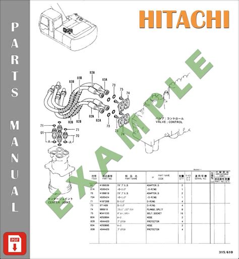 Hitachi Parts Catalog
