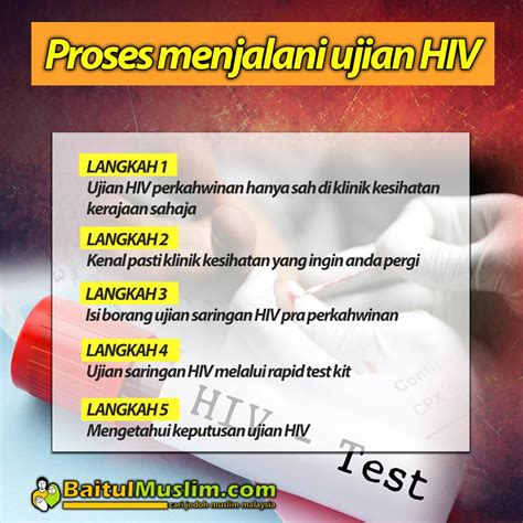 Hiv Test Pra Perkahwinan
