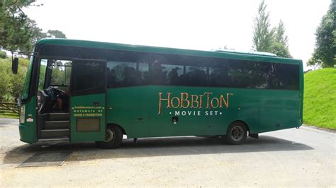 Hobbiton tour bus