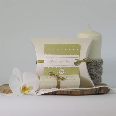 Hochzeitseinladung Box