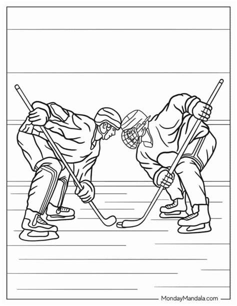 Hockey Color Pages
