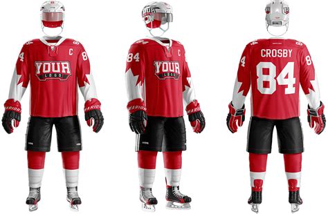 Hockey Uniform Template