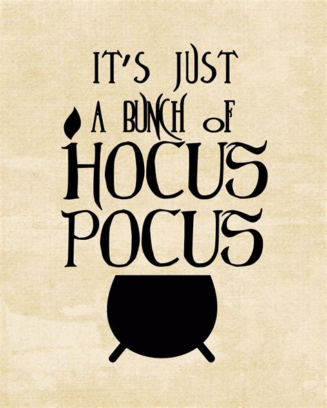 Hocus Pocus Printable Quotes