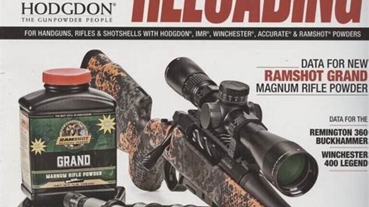 Hodgdon Reloading Manual 2025 Pdf Free