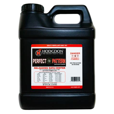 Hodgdon Perfect Pattern Load Data