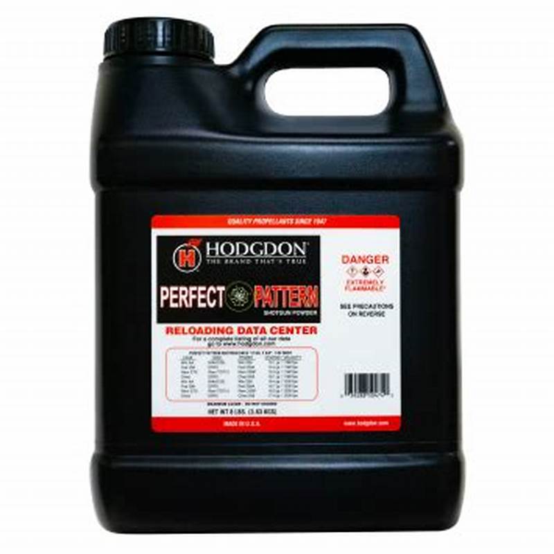 Hodgdon Perfect Pattern Powder Reloading Data