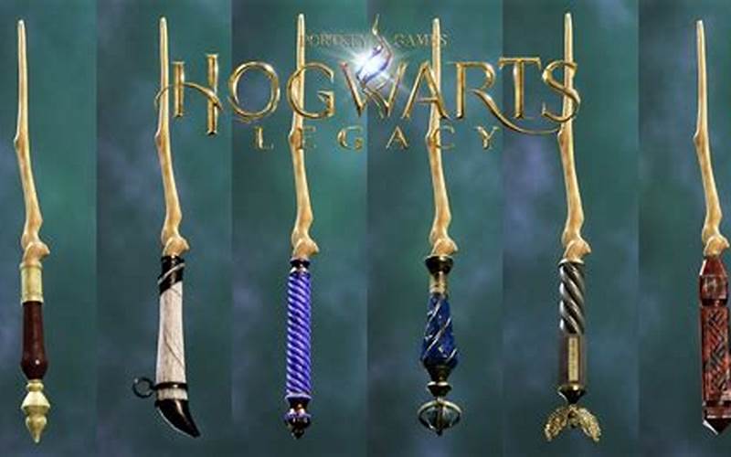 Hogwarts Legacy All Wand Handles