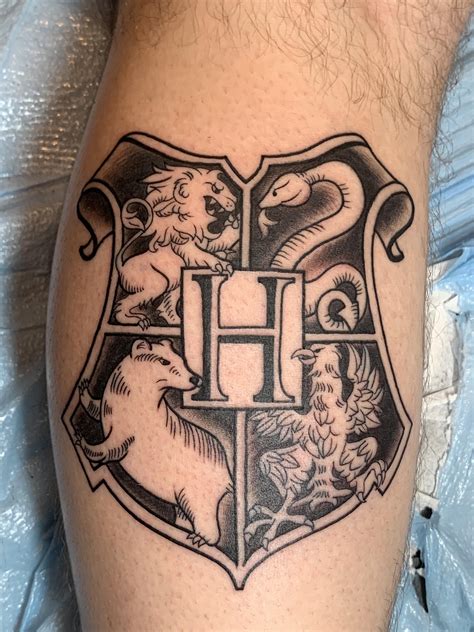 My Hogwarts Castle tattoo! ⚡️ smalltattoossimple Castle