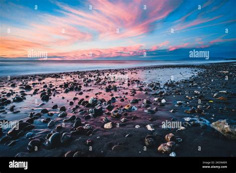 Hokitika Beach Sunset