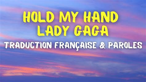 Hold My Hand - Traduction