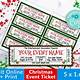 Holiday Party Ticket Template