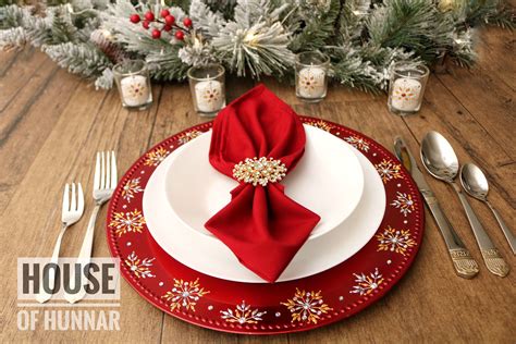 Holiday Charger Plates