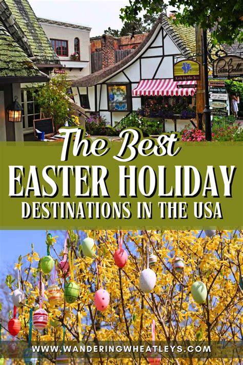 Holiday Destinations Easter