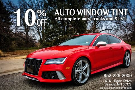 Holiday Discount Window Tint