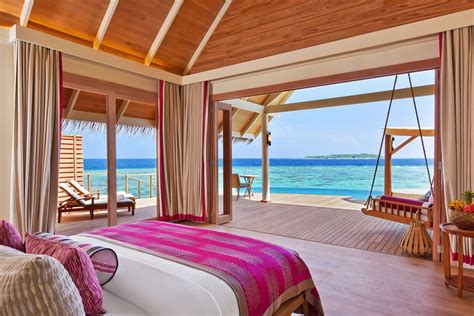 Holiday Island Resort & Spa Maldives Overwater Suite Interior