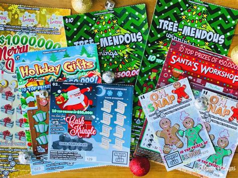 Holiday Lottery Scratch-Off Ticket Gift Idea + Printable Cards - Mama  Cheaps®