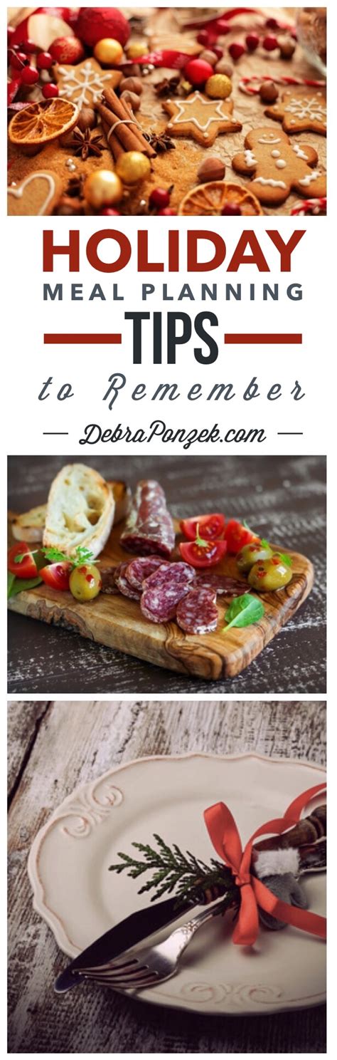 Holiday Meal Tips