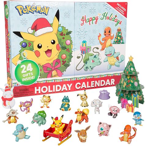 Holiday Pokemon Calendar