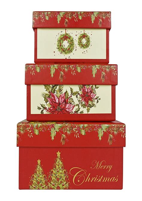 Holiday Time Decorative Gift Box Set, Christmas Theme, 3 Count – Walmart  Inventory Checker – Brickseek