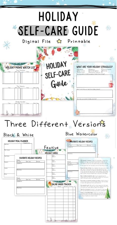 Holidays In Recovery Worksheet